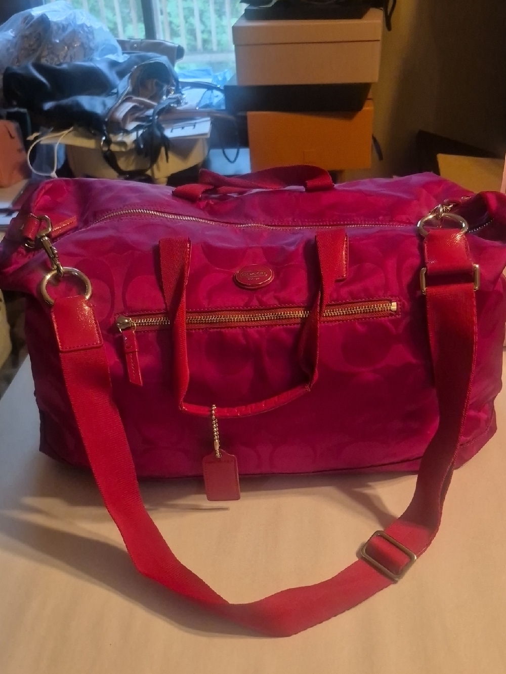 EUC Coach Over Night Bag.